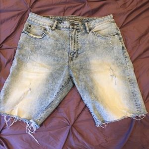 American Eagle distressed shorts